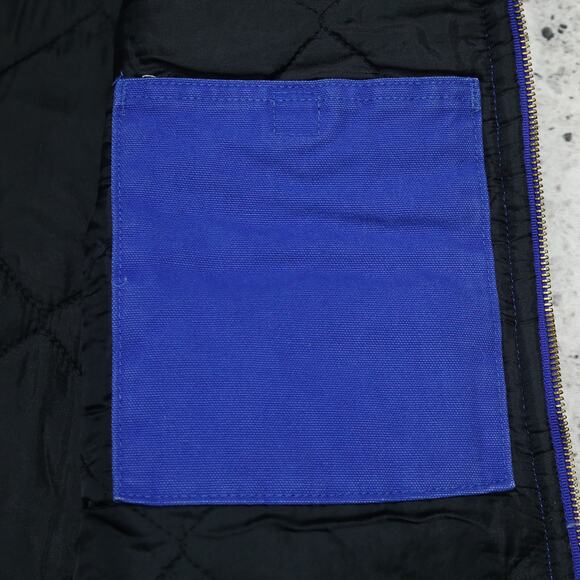 Vintage Carhartt 101000 433 Kentucky University Blue Arctic Vest Size Medium - Picture 8 of 11